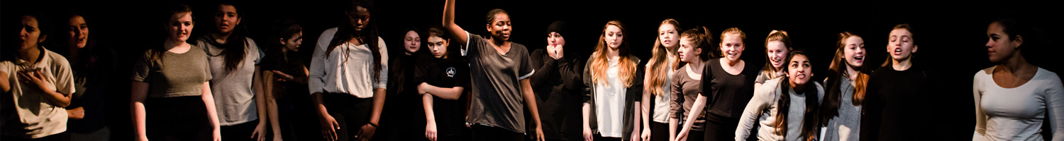 Actors on stage