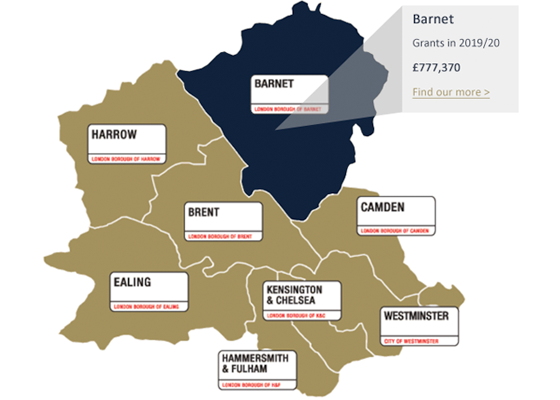 London Borough Map