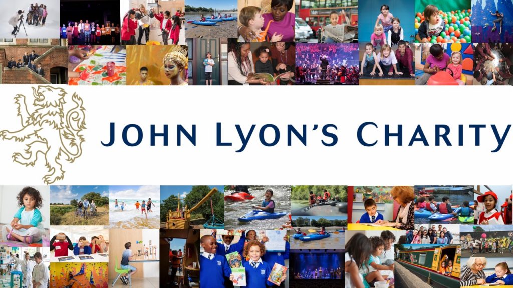 John Lyon's Charity Thank you